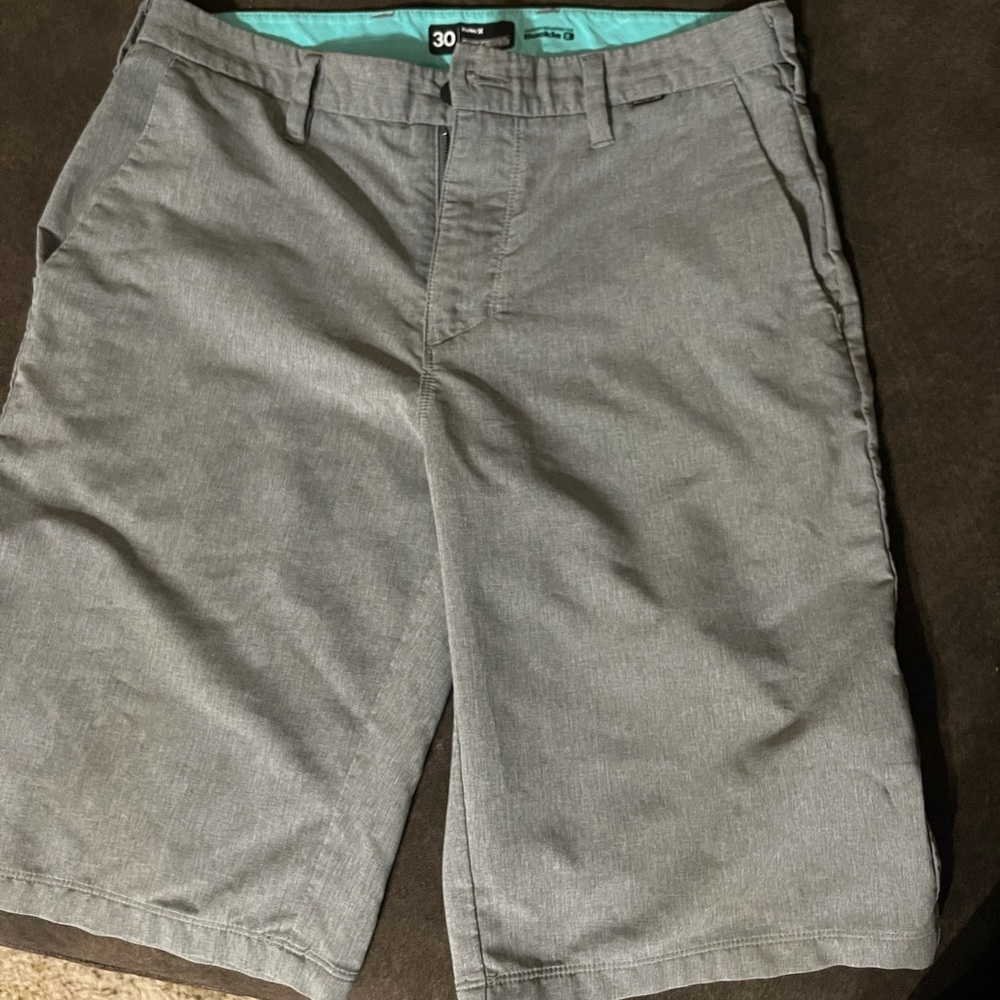 Hurley grey swim trunk/shorts men size 30